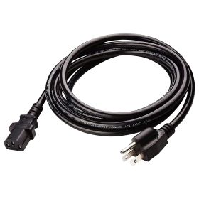 5 Core AC Power Extension Cord 10Ft 3 Prong Adapter 16AWG/2C 125V 13A US Polarized Male to Female - PC 1002