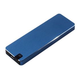 Mobile Hard Disk 1T Mobile Solid State Hard Disk Expansion Upgrade 8t (size: Blue-500GB)