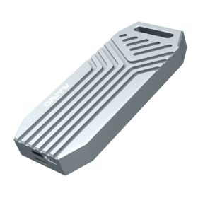 Lightning 4 Shell Compatible With Computer M2 Expansion External Solid State Aluminum Case (Option: 40 Gbps1695 Silver)