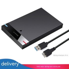 Usb30 High-speed External Mobile Hard Disk Box (Option: SL U25A30 Black)