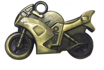 Metal Transport Battery Power Battery Electric Vehicle USB Drive (size: Bronze-8GB)