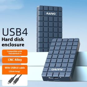 Hard Disk Box Solid State Mobile Compatible Lightning Notebook (Option: K1717 USB4 Hard Disk)