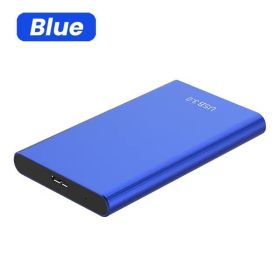Mobile Hard Disk High-speed USB30 External Solid State Disk (size: 500GB-Blue)