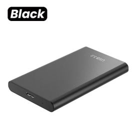 Mobile Hard Disk High-speed USB30 External Solid State Disk (size: 500GB-Black)