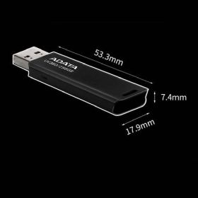 Car Mounted Multi-purpose USB Drive (size: Black-64GB)