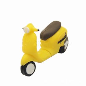 Metal Transport Battery Power Battery Electric Vehicle USB Drive (size: Scooter-4GB)