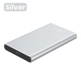 Mobile Hard Disk High-speed USB30 External Solid State Disk (size: 500GB-Silver)
