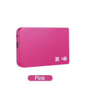 Expanding High-speed External Portable Hard Drives (size: 500GB-Red)