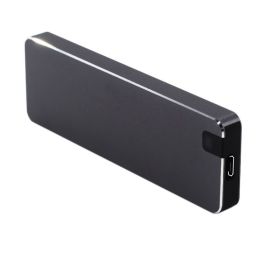 Mobile Hard Disk 1T Mobile Solid State Hard Disk Expansion Upgrade 8t (size: Black Grey-500GB)