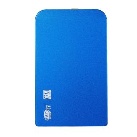 Expanding High-speed External Portable Hard Drives (size: 500GB-Blue)