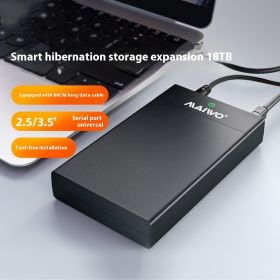 USB Interface SATA Serial Hard Disk Box (Option: K3568 Sliding Cover EU)